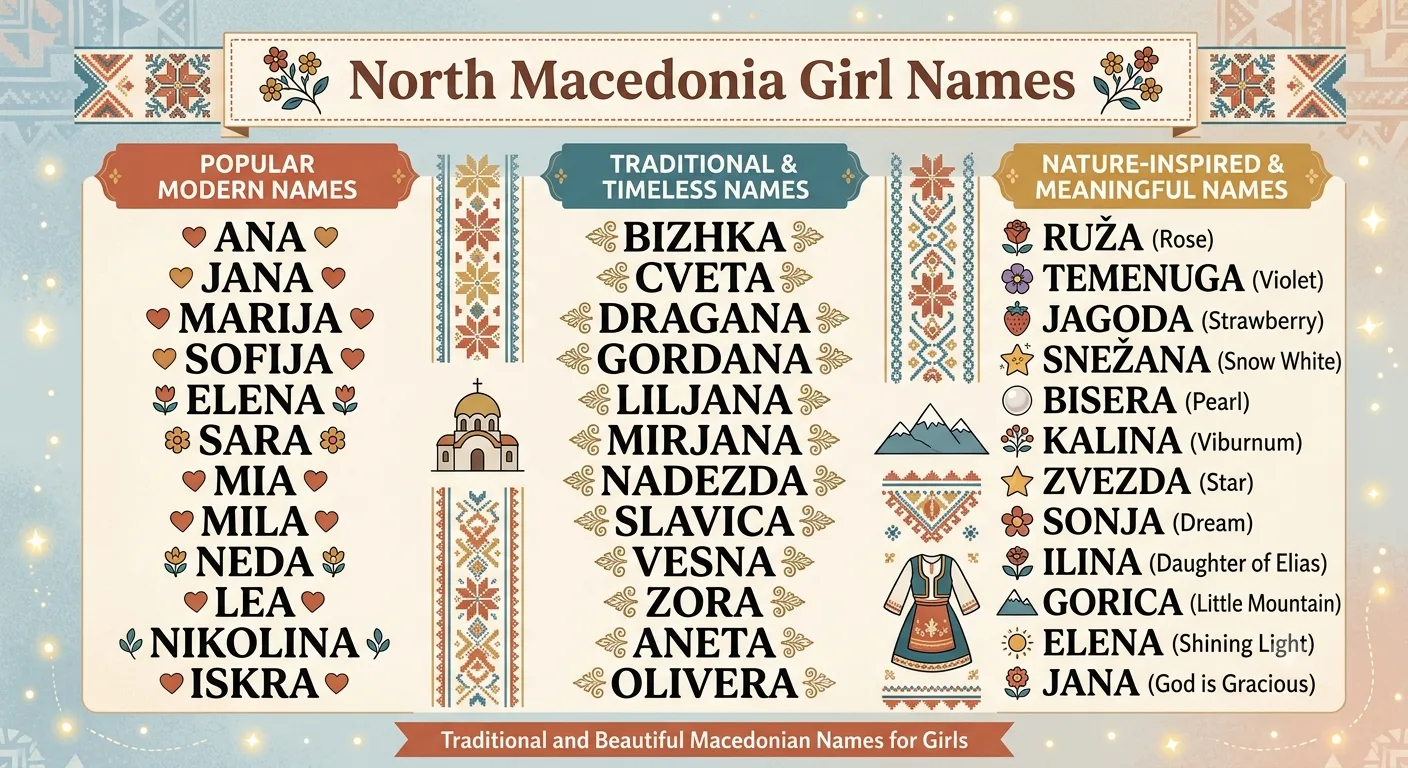 North Macedonia Girl Names Generator.png
